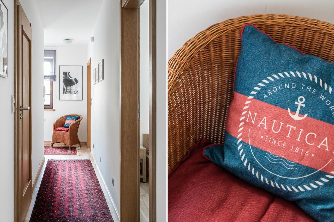 Apartament Sanhaus - Grand - Z Balkonem I Parkingiem 300 M Od Plazy Sopot